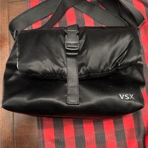 VSX Black messenger bag